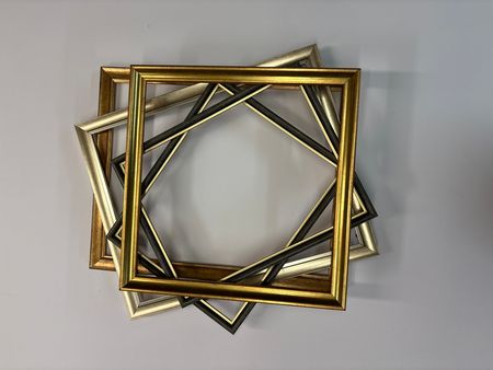 Zestaw 5 ramek drewnianych