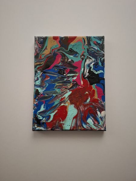 Obraz akrylowy – abstrakcja kolorystyczna