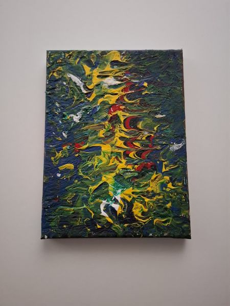 Obraz akrylowy – abstrakcja kolorystyczna