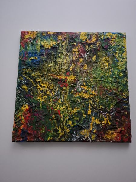 Obraz akrylowy – abstrakcja kolorystyczna